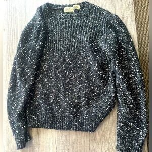 Vintage Blake by Devon Black and White Sweater Size Small